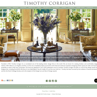 Top Interior Designer & Famous Interior Designs - Timothy Corrigan
