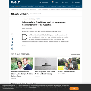 A complete backup of www.welt.de/newsticker/news2/article205735265/Theater-Schauspielerin-Fritzi-Haberlandt-ist-genervt-von-Komm