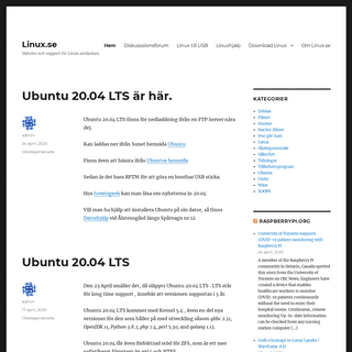 A complete backup of linux.se