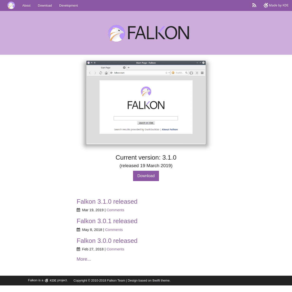 A complete backup of falkon.org
