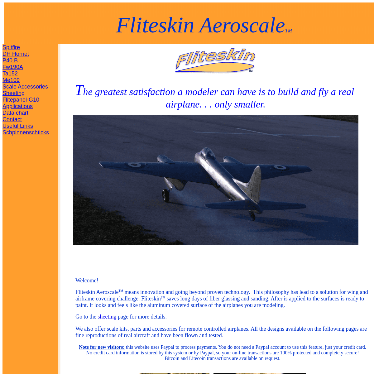 A complete backup of fliteskin.com