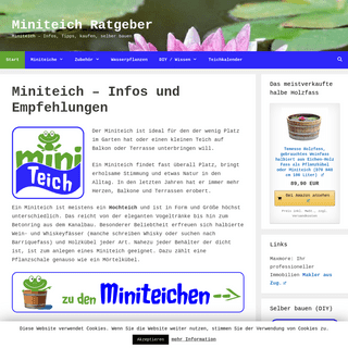 A complete backup of miniteich-ratgeber.de