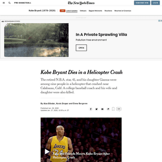 A complete backup of www.nytimes.com/2020/01/26/sports/basketball/kobe-bryant-dead.html
