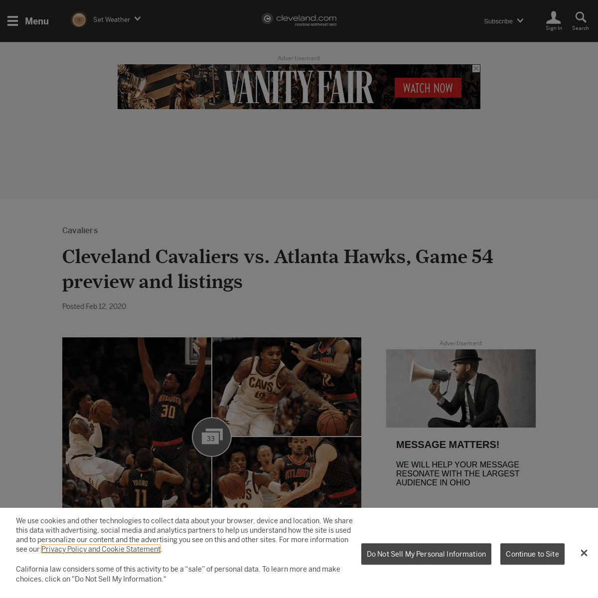 A complete backup of www.cleveland.com/cavs/2020/02/cleveland-cavaliers-vs-atlanta-hawks-game-54-preview-and-listings.html
