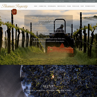 Thomas Fogarty Winery - Estate Wines Since 1981