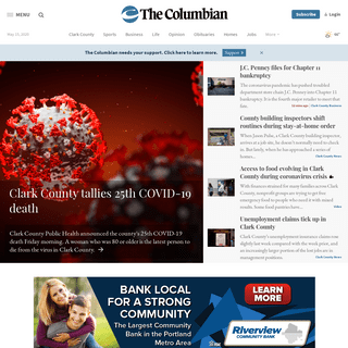 A complete backup of columbian.com