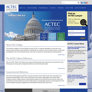A complete backup of actec.org