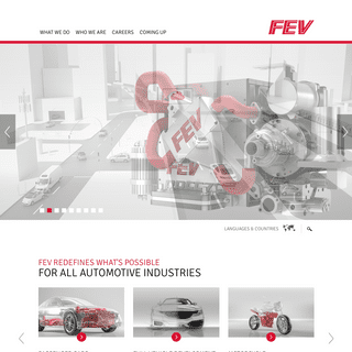 FEV Group - Your development partner