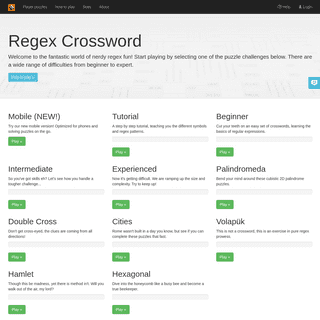 A complete backup of regexcrossword.com