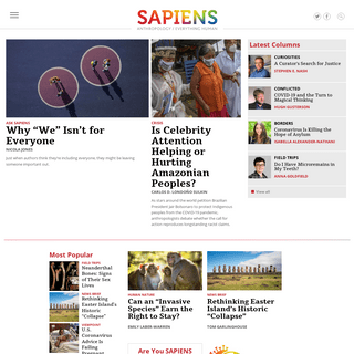 A complete backup of sapiens.org
