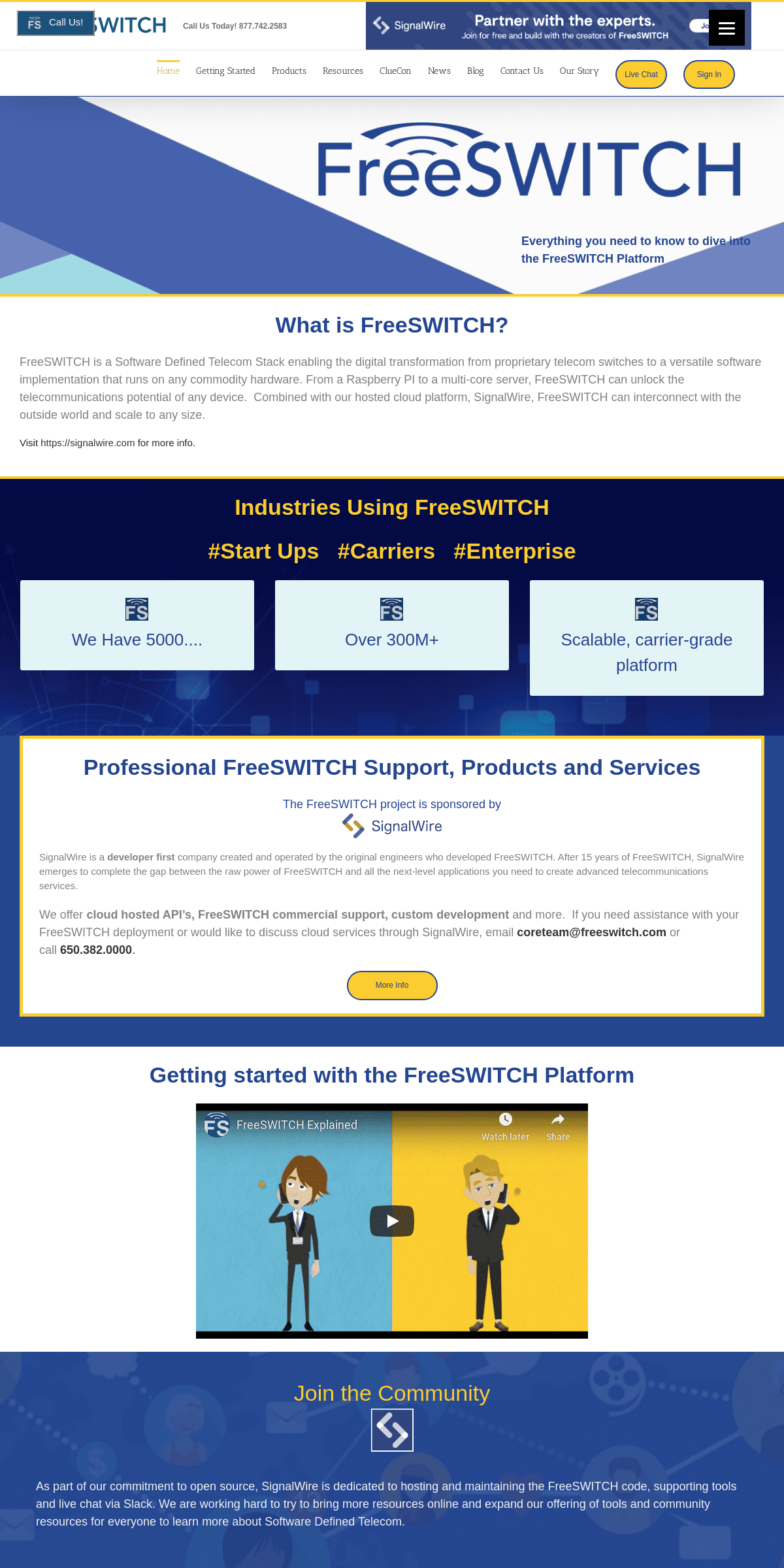 A complete backup of freeswitch.org