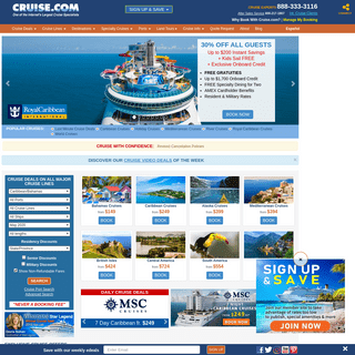 A complete backup of cruise.com