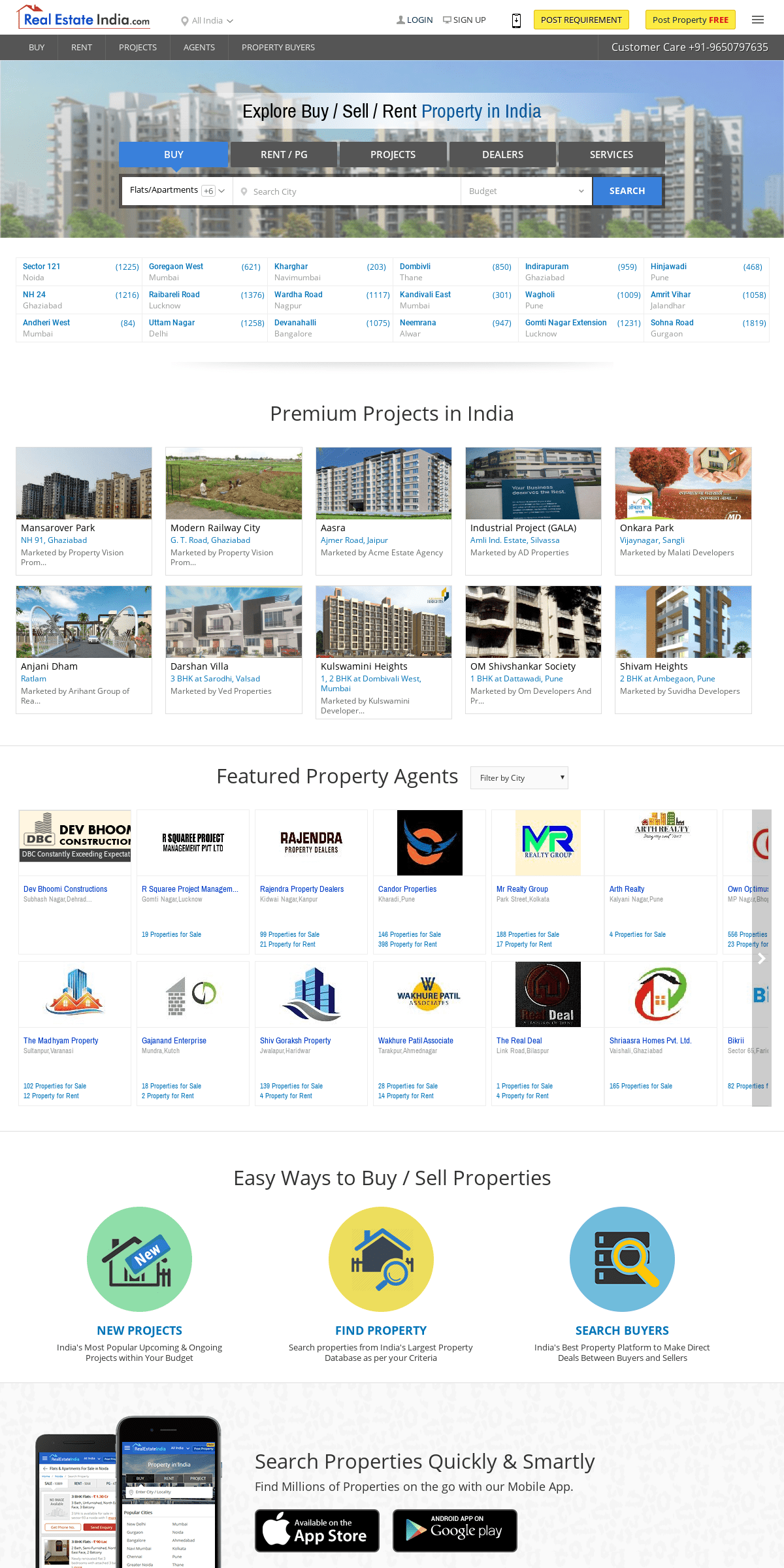 A complete backup of realestateindia.com