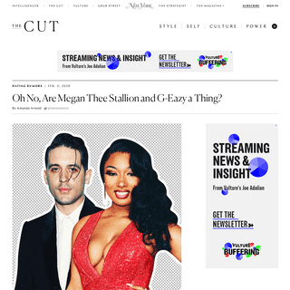 A complete backup of www.thecut.com/2020/02/megan-thee-stallion-g-eazy-dating-rumors.html
