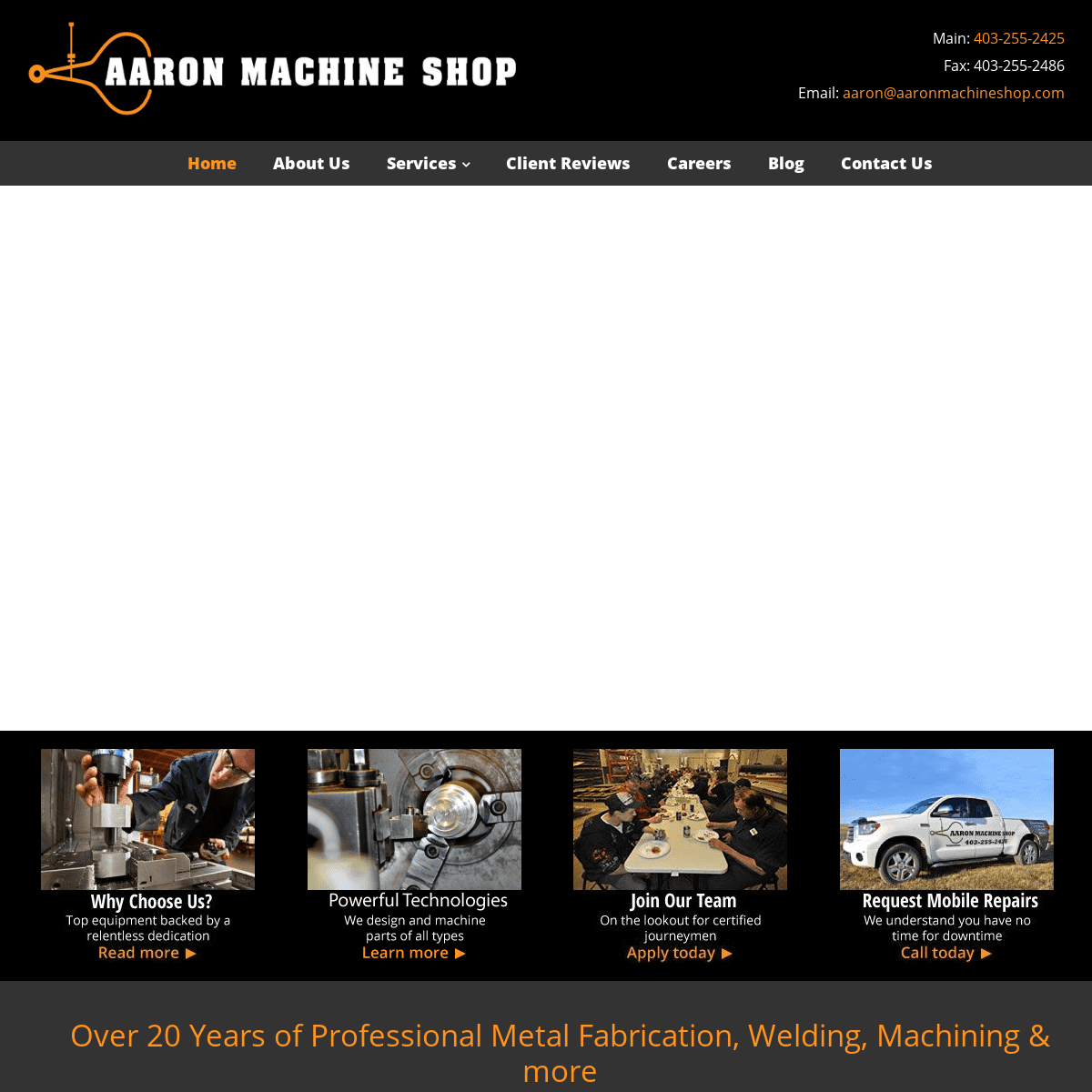 A complete backup of aaronmachineshop.com