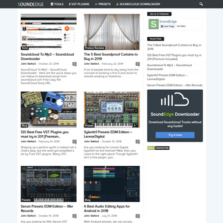 SoundEdge - Download Free Music Production Tools!