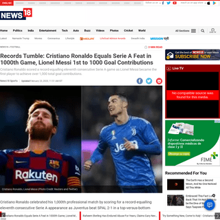 A complete backup of www.news18.com/news/football/records-tumble-cristiano-ronaldo-equals-serie-a-feat-in-1000th-game-lionel-mes