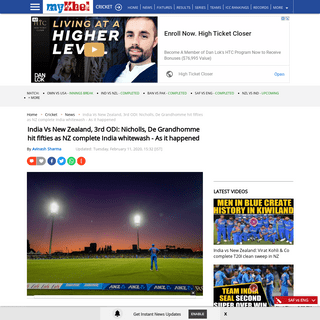 A complete backup of www.mykhel.com/cricket/india-vs-new-zealand-3rd-odi-live-updates-mount-maunganui-137723.html