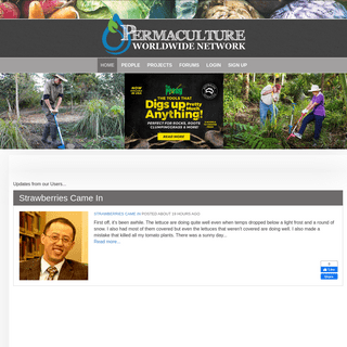 Permacultureglobal.org - the interactive map and database of the Worldwide Permaculture Network