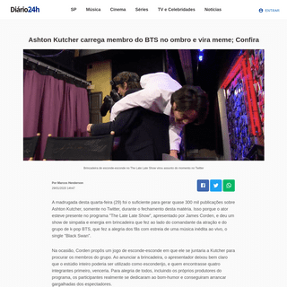 A complete backup of www.diario24horas.com.br/noticia/51402-ashton-kutcher-carrega-membro-do-bts-no-ombro-e-vira-meme-confira