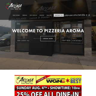 A complete backup of pizzeriaaroma.com