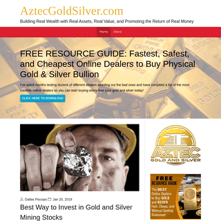 A complete backup of aztecgoldsilver.com