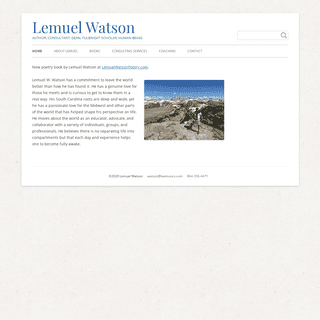 A complete backup of lemuelwatson.com