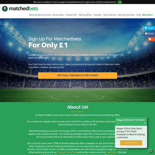 A complete backup of matchedbets.com