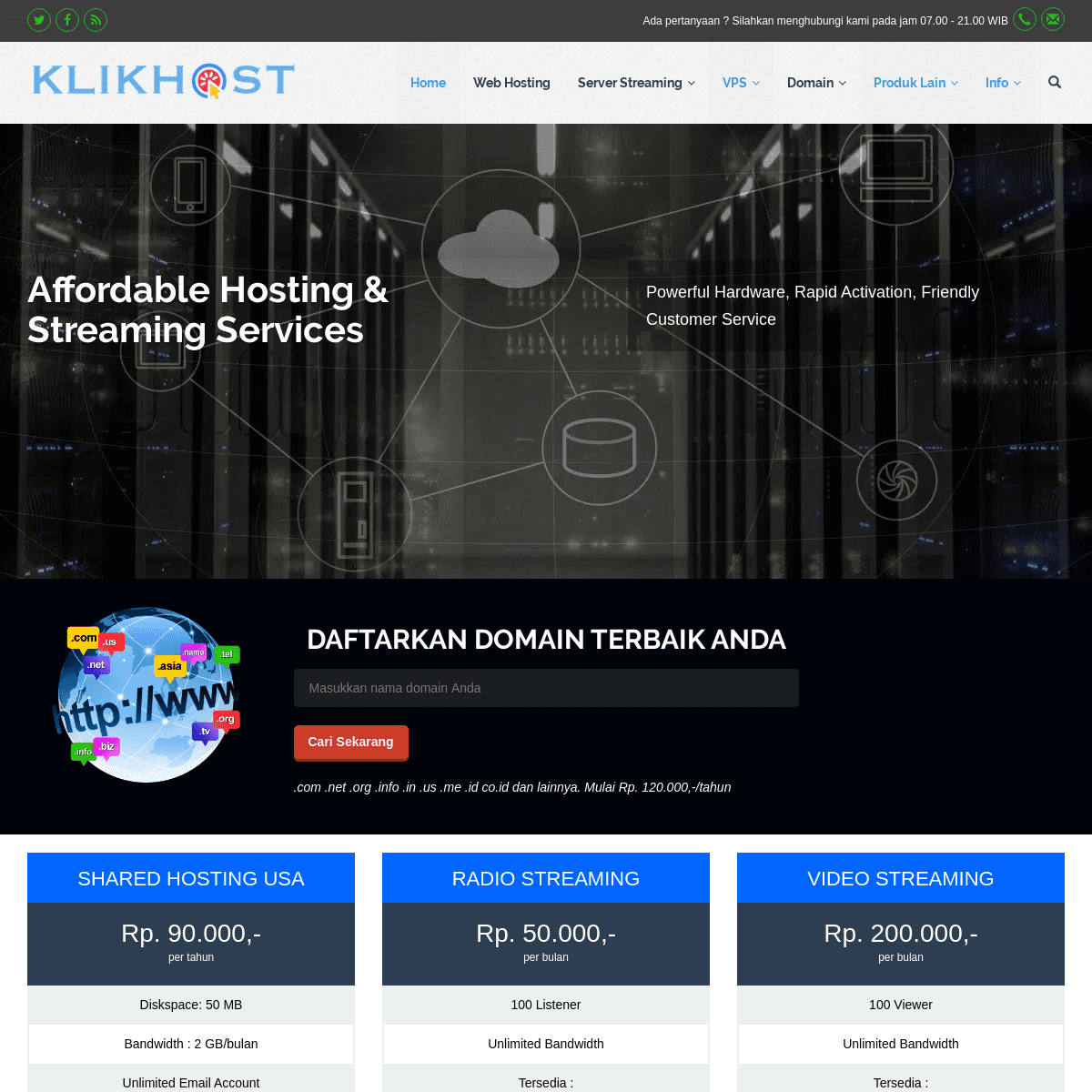 A complete backup of klikhost.com