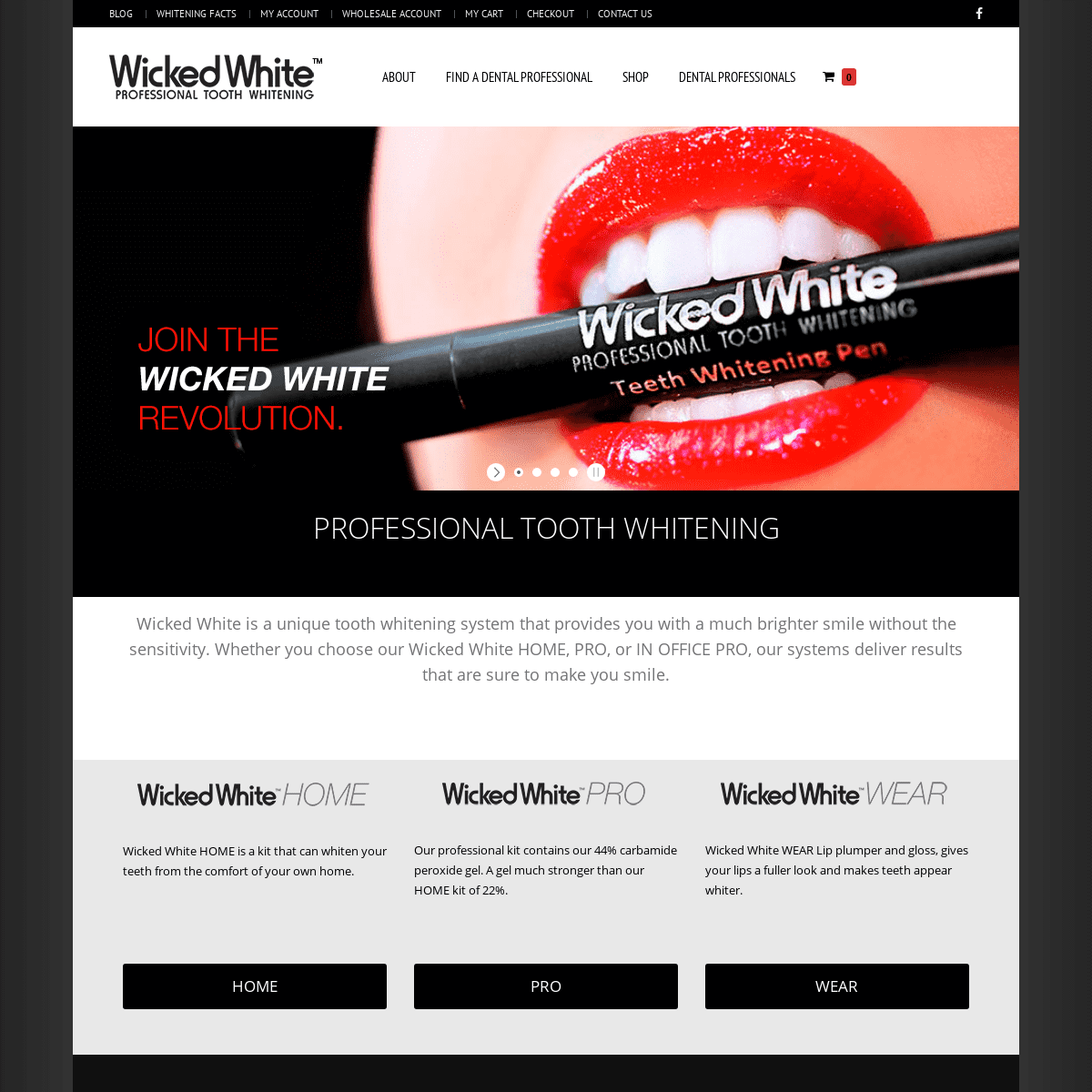 A complete backup of wickedwhite.com