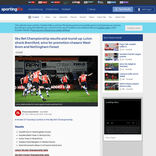 A complete backup of www.sportinglife.com/football/news/championship-hats-off/177711