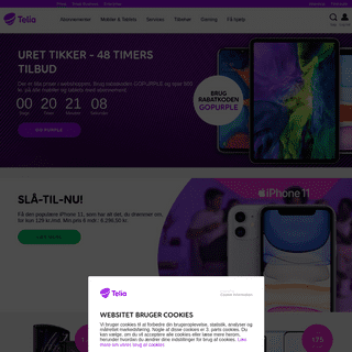 A complete backup of telia.dk