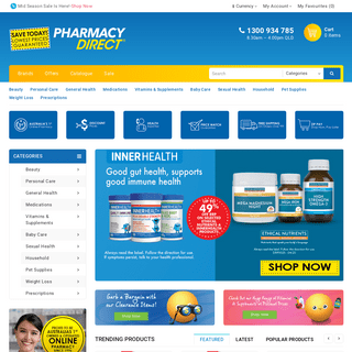 A complete backup of pharmacydirect.com.au