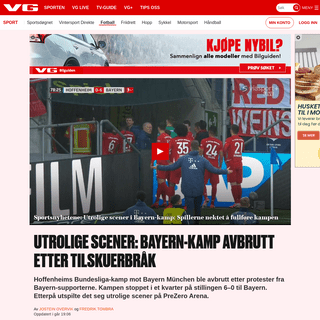 A complete backup of www.vg.no/sport/fotball/i/70war8/utrolige-scener-bayern-kamp-avbrutt-etter-tilskuerbraak