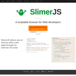 A complete backup of slimerjs.org