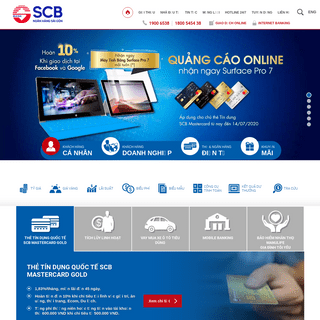 A complete backup of scb.com.vn