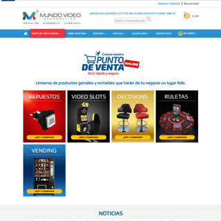 MundoVideo noticias y productos de casino en colombia y el mundo - MUNDO VIDEO.COM.CO