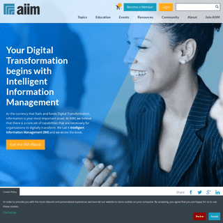 AIIM - The Association for Intelligent Information Management