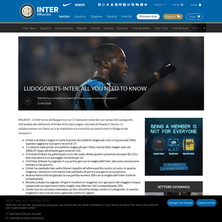 Ludogorets-Inter, all you need to know - News
