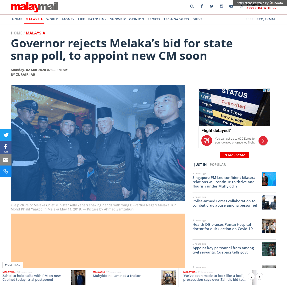 A complete backup of www.malaymail.com/news/malaysia/2020/03/02/ruler-rejects-melakas-bid-for-state-snap-poll-to-appoint-new-cm-
