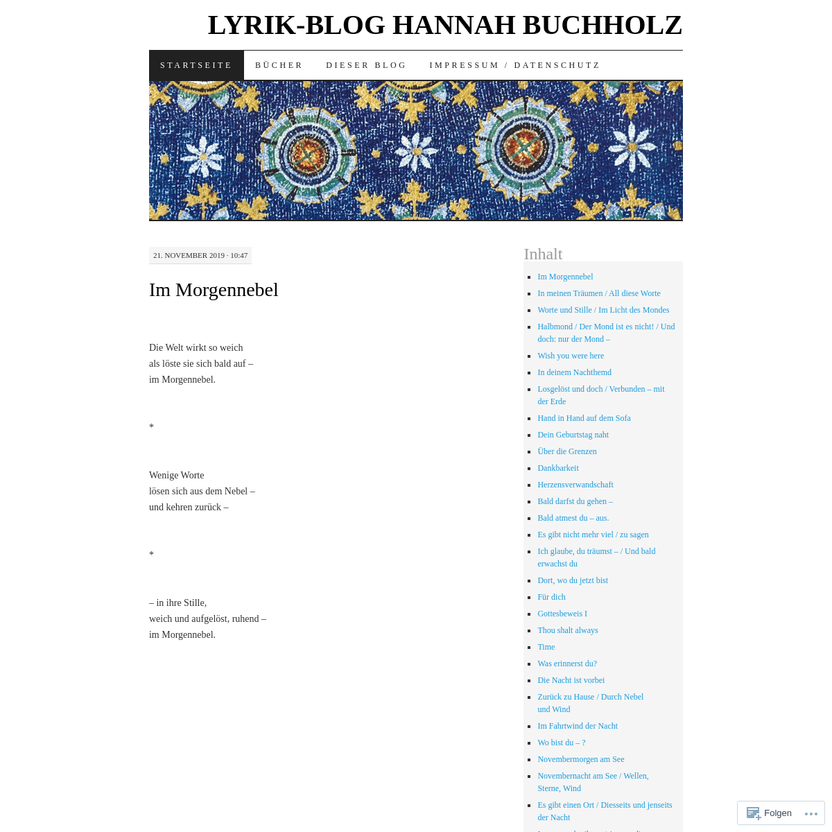 A complete backup of hannahbuchholz.wordpress.com