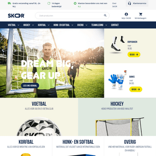OfficiÃ«le voetbalwebshop van SKOR Sports Â® - Essentials in Sports