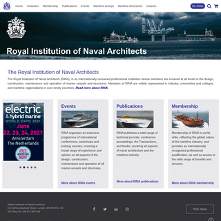 The Royal Institution of Naval Architects -RINA