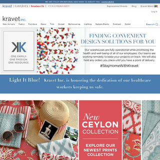 Kravet - Industry Leader To the Trade Home Furnishings
