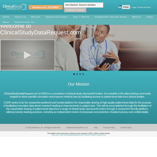 A complete backup of clinicalstudydatarequest.com