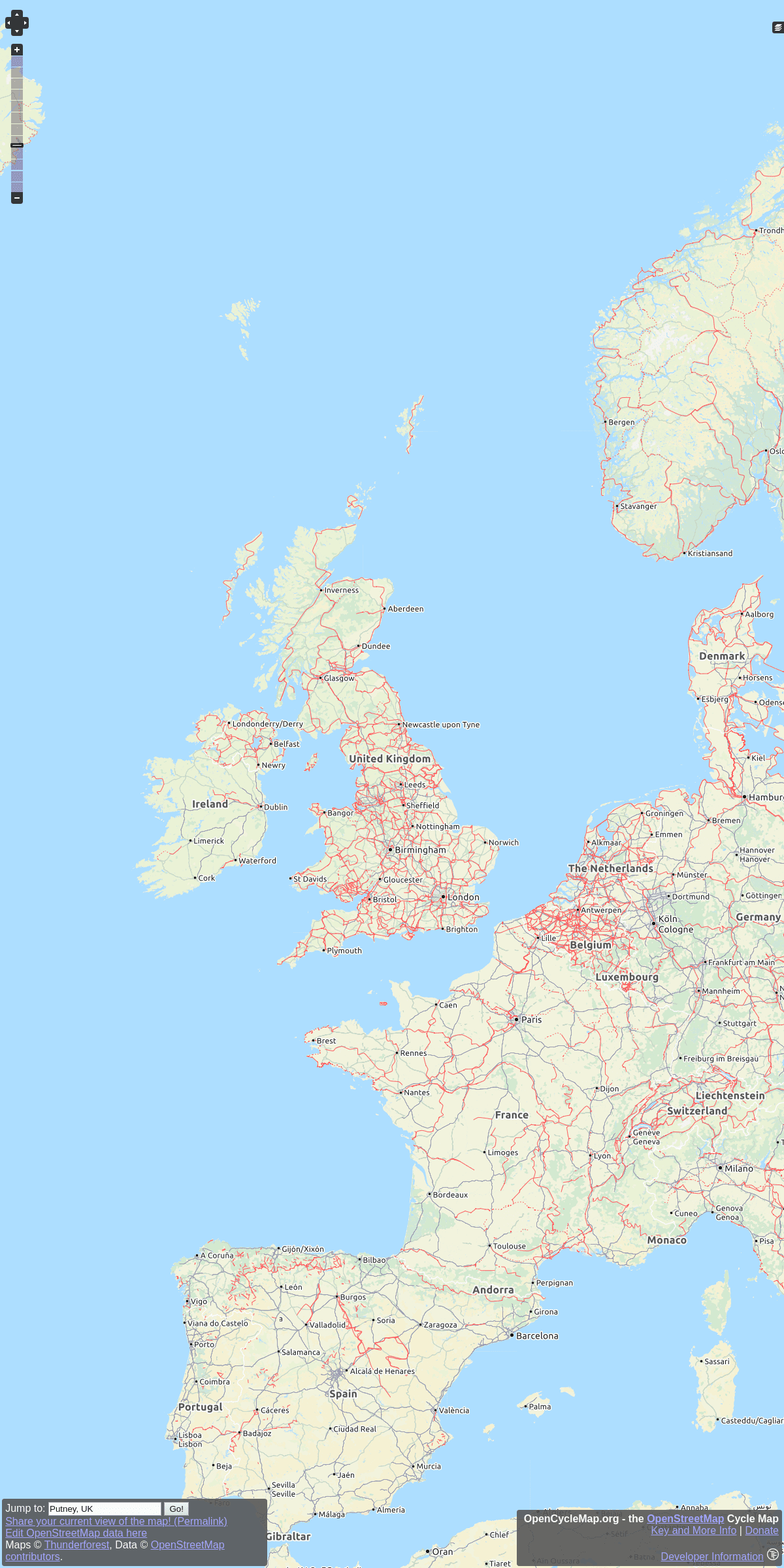 A complete backup of opencyclemap.org