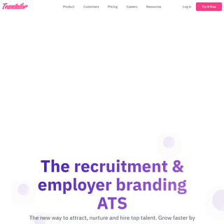 Teamtailor â€” Recruitment and employer branding ATS