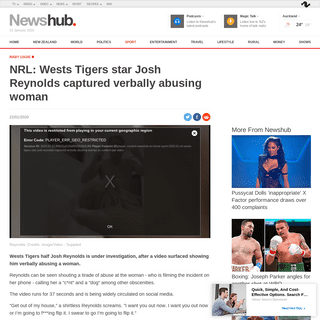 A complete backup of www.newshub.co.nz/home/sport/2020/01/nrl-wests-tigers-star-josh-reynolds-captured-verbally-abusing-woman.ht