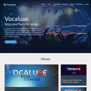 A complete backup of vocaluxe.org