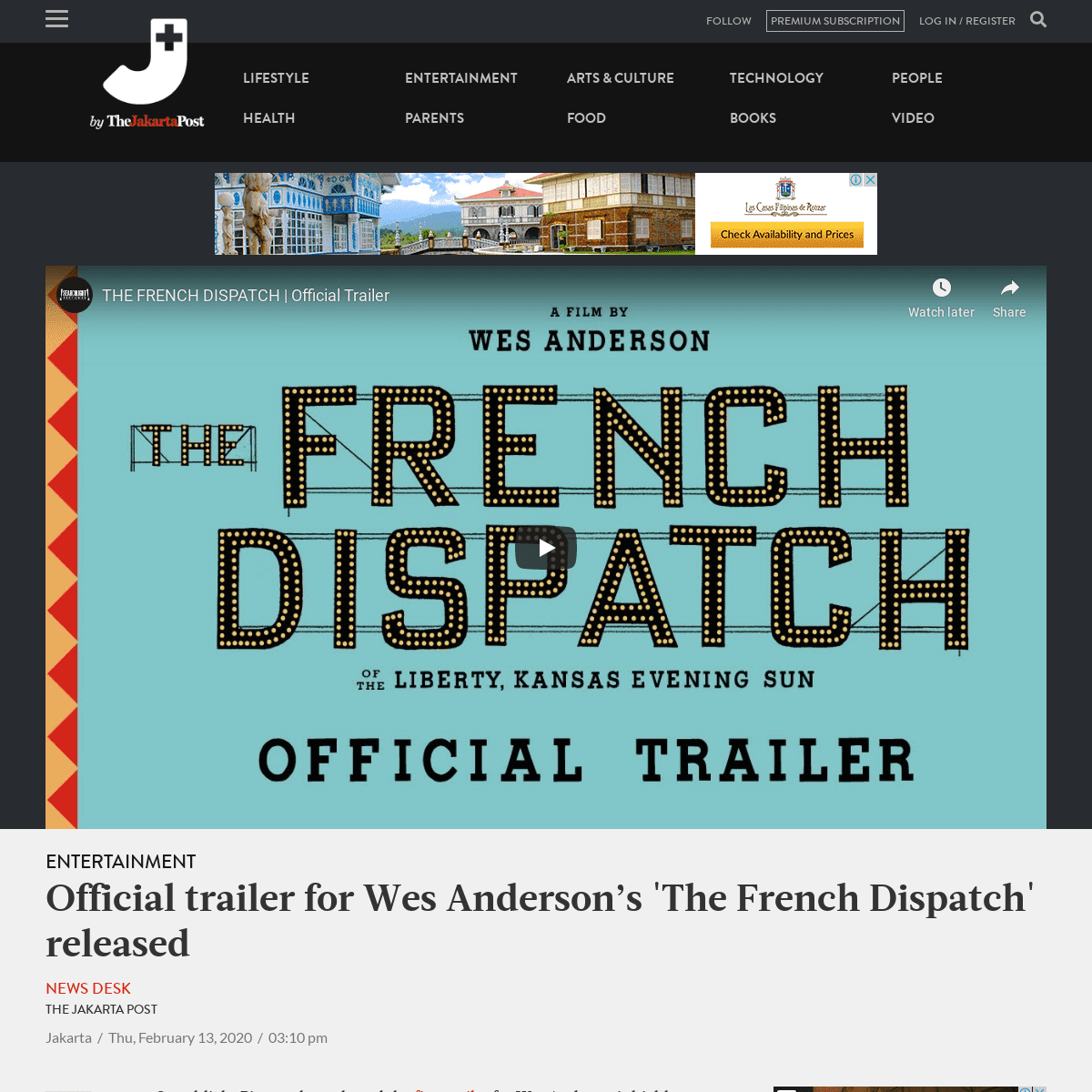 A complete backup of www.thejakartapost.com/life/2020/02/13/official-trailer-for-wes-andersons-the-french-dispatch-released.html